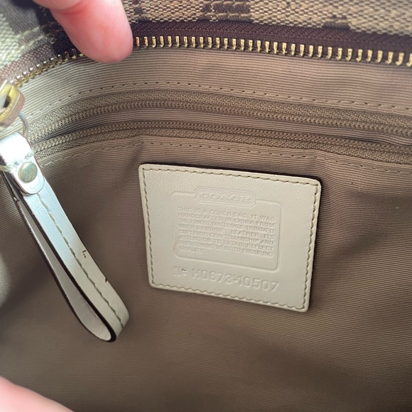 Gently used Coach purse. - Picture 3 of 3